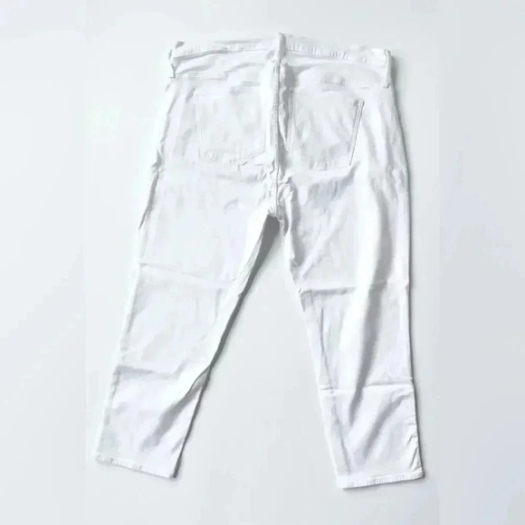J. Crew Plus Size vintage slim-straight jean in white Size 36 NWT - Picture 9 of 9